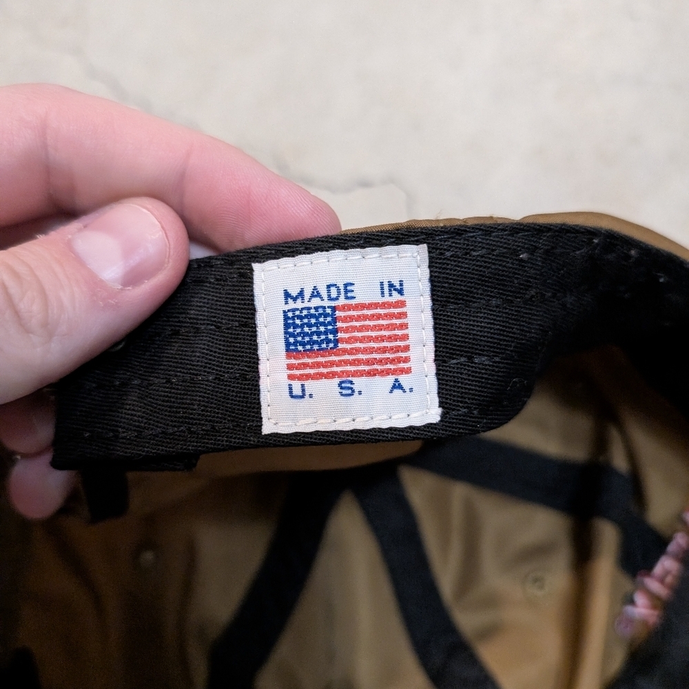 AFFIX New Utility Brown Nylon Hat Strap Back - Picture 5 of 5
